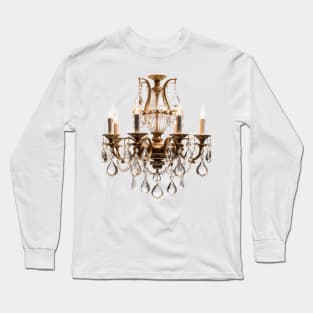 Crystal Chandelier making you happy Long Sleeve T-Shirt